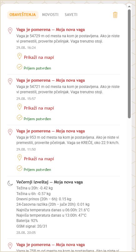 Obaveštenja
